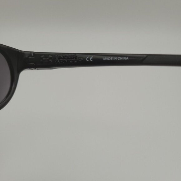 Under Armour Intensity Women's Shiny Black Grey Oval Sunglasses 1732216-002 New - Picture 7 of 9